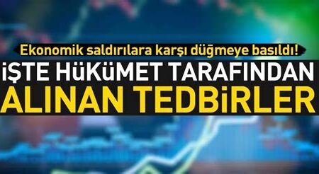 Ekonomik Krizlere Karşı Alınan Tedbirler