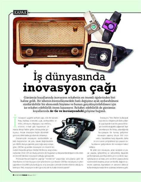 İş Dünyasında İnovasyon Yönetimi