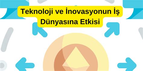 İş Dünyasında Teknoloji