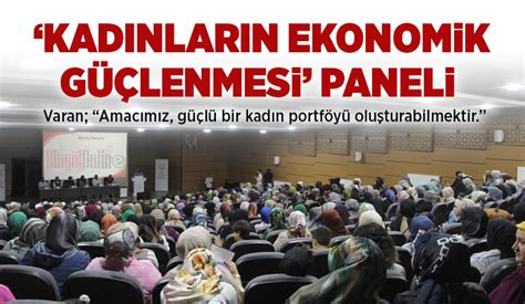 Kadınların Ekonomik Güçlenmesi