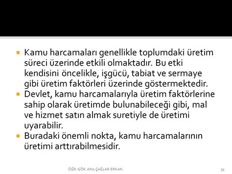 Kamu Harcamalarının Etkili Yönetimi
