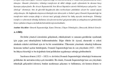 Kamu Yönetiminde Teknoloji Kullanımı