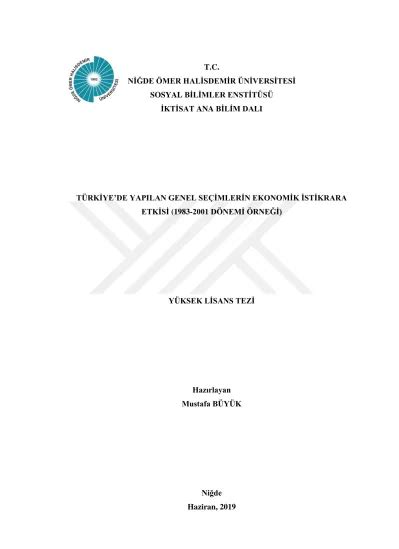 Siyasi Partilerin Finansal Kaynakları