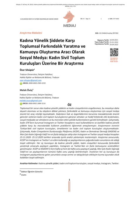Sosyal Medya ve Kamuoyu Yaratma